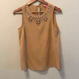 DONATED Lilly Pulitzer Embellished Blouse